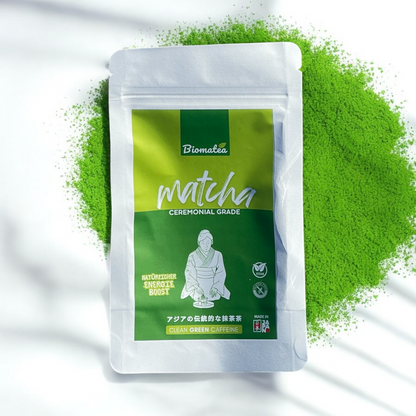 Biomatea Ceremonial Matcha, 50g Zip-Beutel
