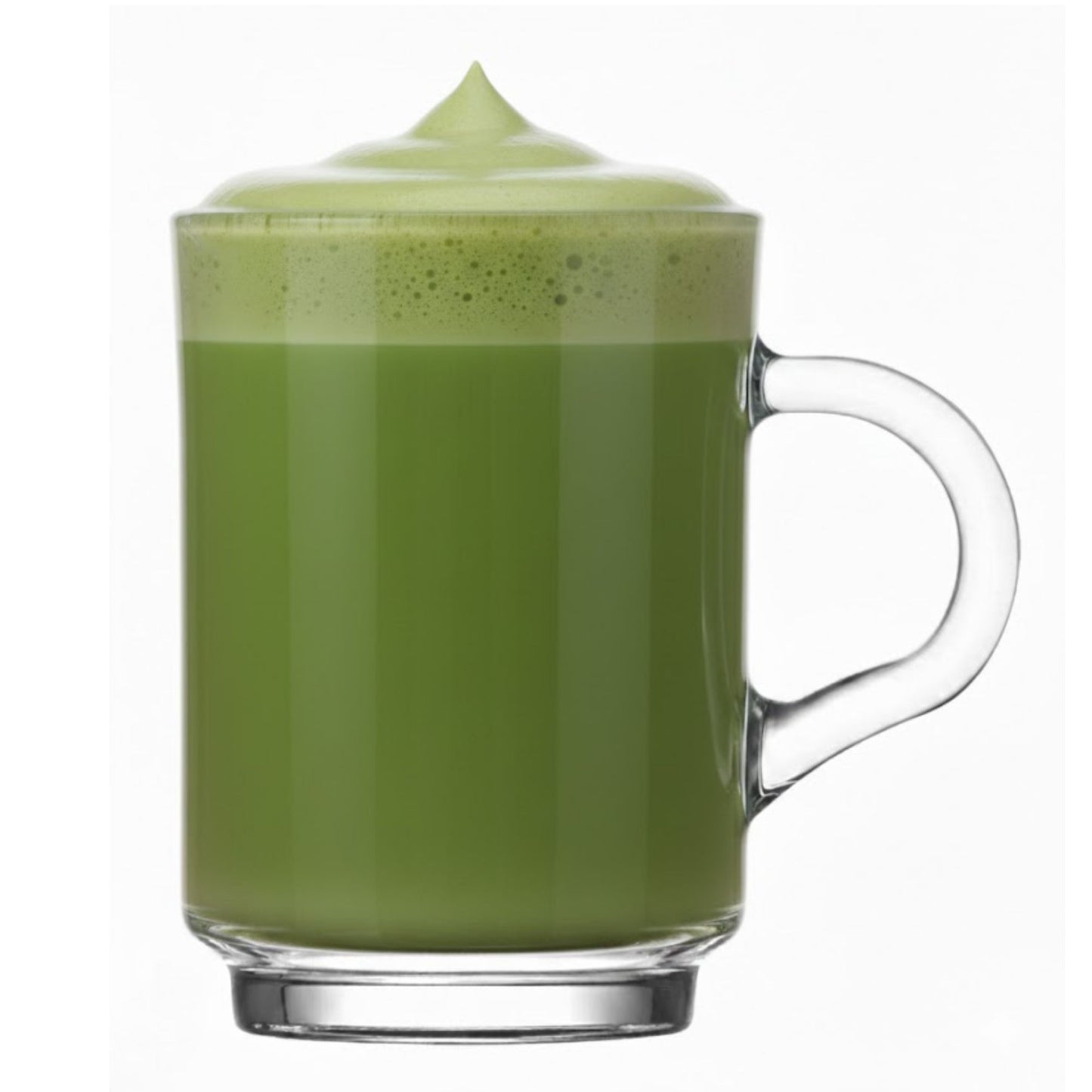 Ada 6 Stück Teegläser mit Henkel, 250ml Kaffee, Cappuccino, Matcha & Tee Glas