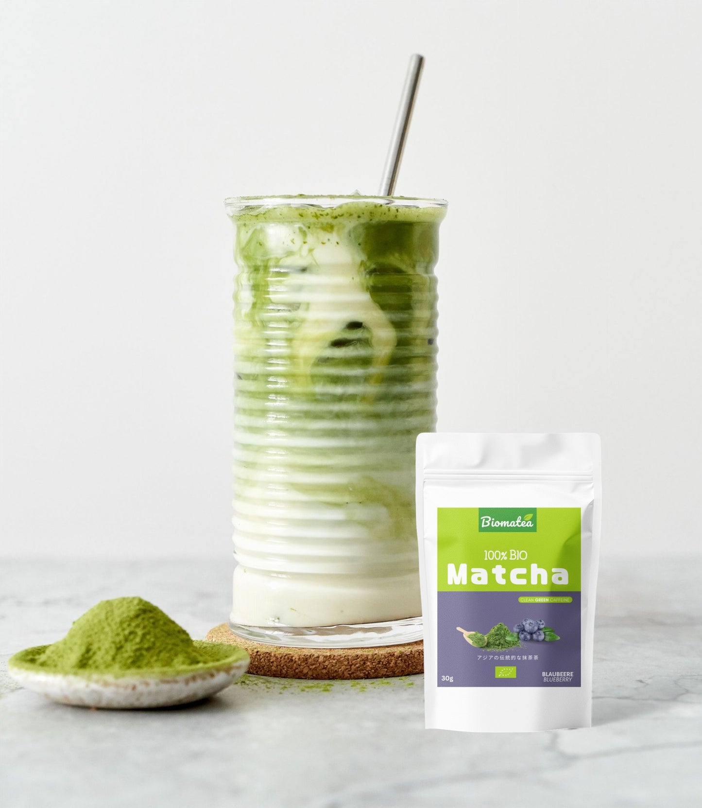 Blaubeere Matcha, 30g