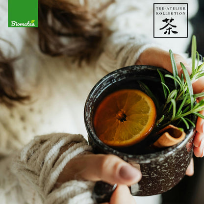 Citrus & Mint Vitality – Frischer Kräutertee mit Grapefruit, Minze & Beeren (80g) – Tee-Atelier Edition