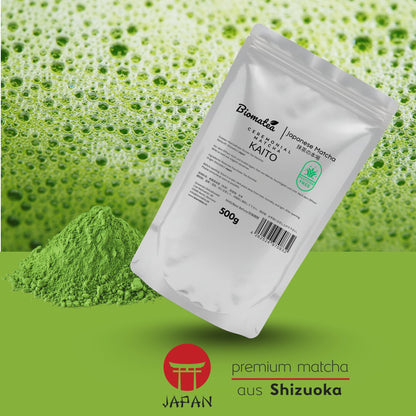 500g Vorratspack Ceremonial Matcha Pulver aus Shizuoka Japan, Pestizidfrei Matcha-Tee