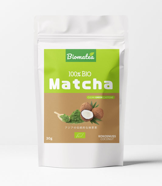 Kokosnuss Matcha, 30g