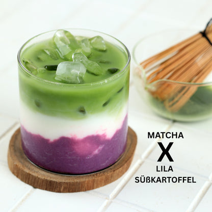 Bio Lila Süßkartoffel Pulver, 100g ideal für Ube Purple Latte, Smoothies, backen