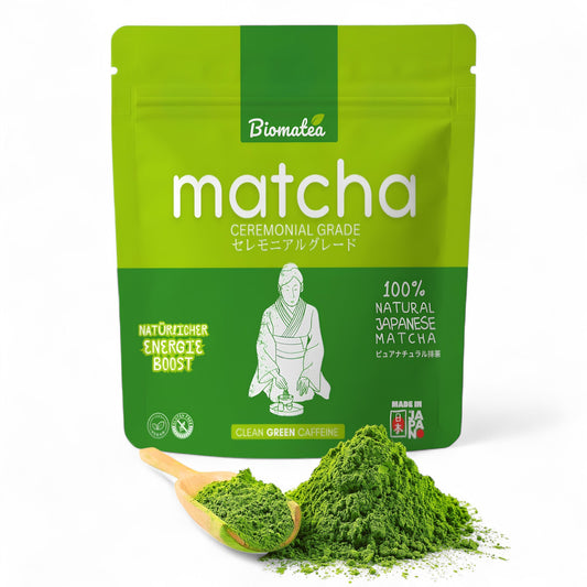 Biomatea Ceremonial Premium Matcha aus Japan, 50g