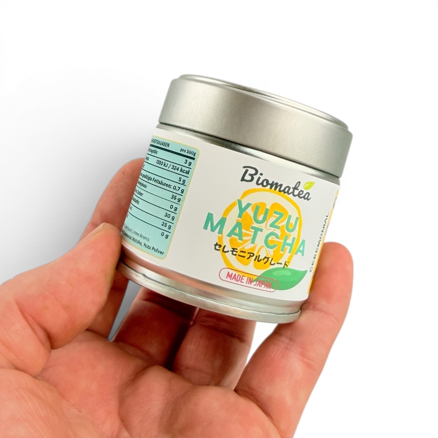 Yuzu Matcha Pulver 30g - Ceremonial Grade Matcha mit japanischer Zitrusfrucht