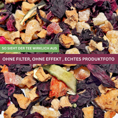 Melon & Mint Cuvée – Erfrischender Früchtetee mit Wassermelone & Minze (80g) – Tee-Atelier Edition