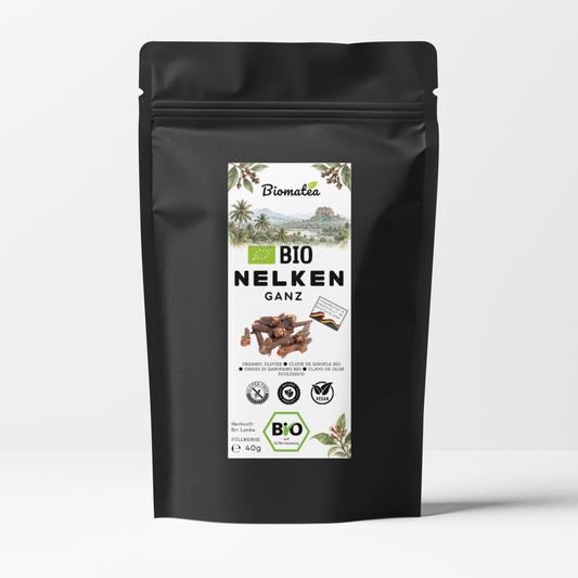 Bio Nelken ganz aus Sri Lanka – 40 g | Ganze Gewürznelken