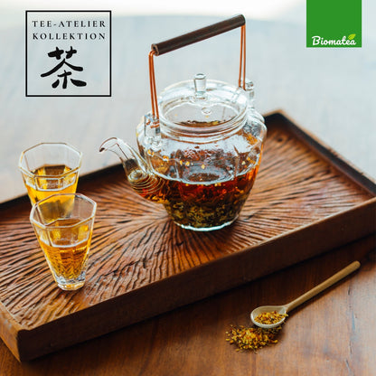 Golden Osmanthus – Grand Cru Früchtetee mit Litschi & Birne (80g) – Tee-Atelier Edition