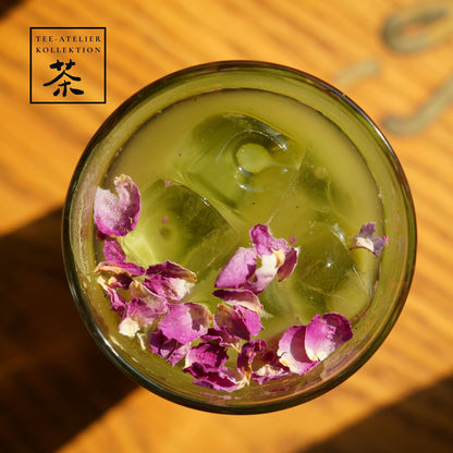 Kyoto Blossom – Feiner Oolong & Grüntee mit Pfirsich & Rosenblüten (80g) – Tee-Atelier Edition