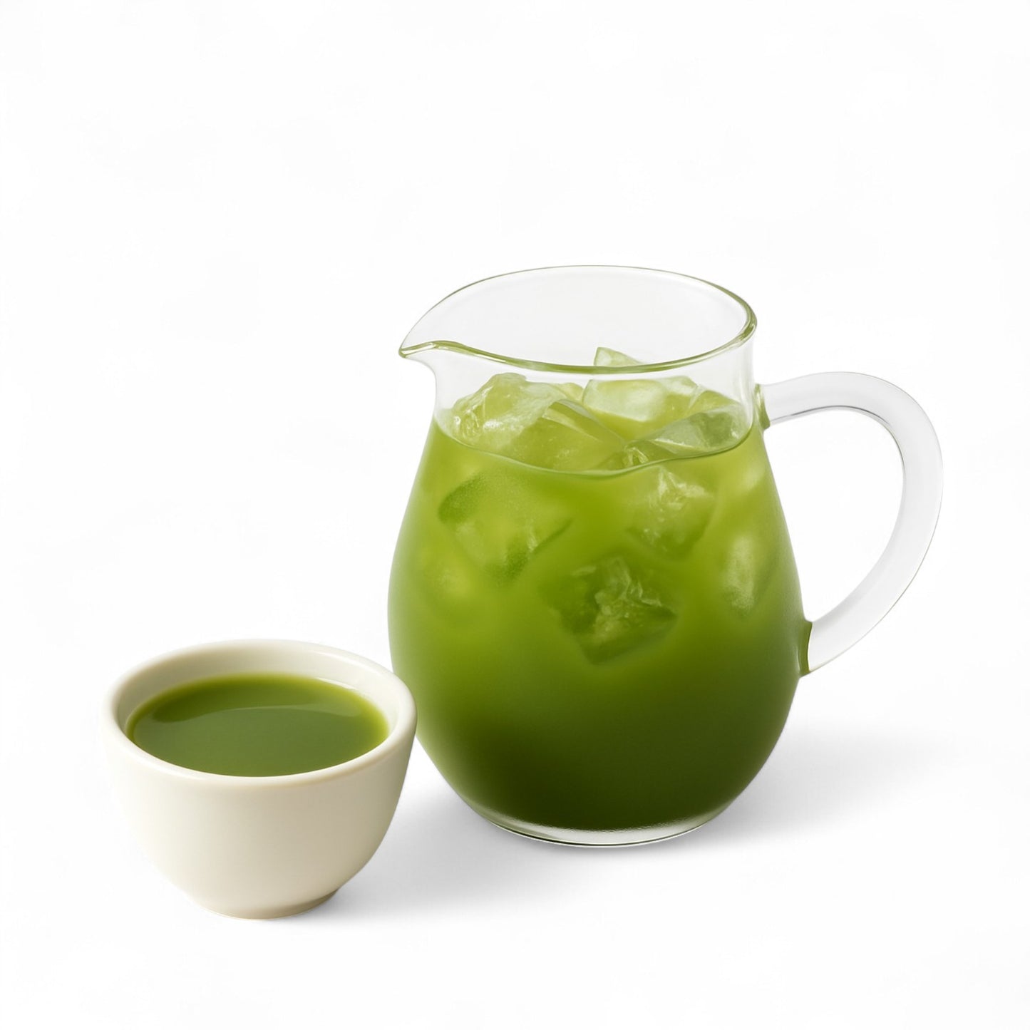 Biomatea Matcha mit Sakura & Mango & Pfirsich, aus Japan, mit Zucker, 100g