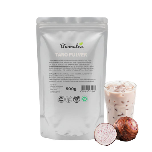 Taro Pulver 500 g – Premium Qualität – natürlich & rein – glutenfrei, vegan & ohne Zusatzstoffe