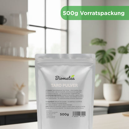 Taro Pulver 500 g – Premium Qualität – natürlich & rein – glutenfrei, vegan & ohne Zusatzstoffe