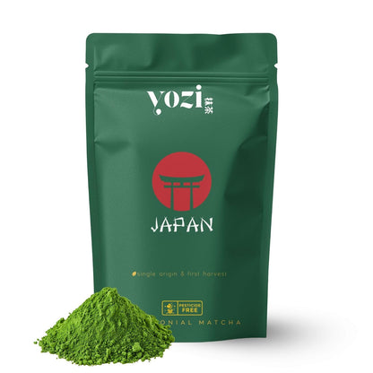 Yozi Super Ceremonial japanisches Matcha-Pulver aus Kagoshima, 80g